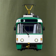 T3R SLF čelo tramvaje linka 3