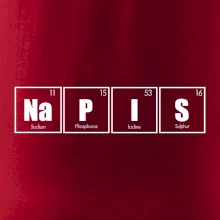 Vlastný nápis - periodická tabuľka Vlastný nápis - periodická tabuľka