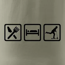 Eat sleep kolobeh - kolobežka