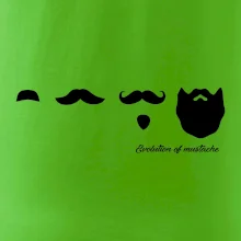Evolution mustache Evolution mustache