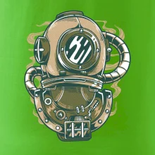 Starý potápačský skafander