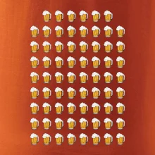 Narodeniny - 70x pivo