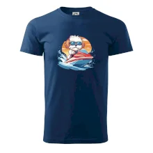 Bišónik na vodnom skútri