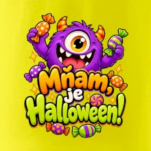 Mňam je Halloween cukríkové strašidlo
