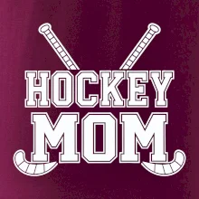 Hockey mom  prekrížený - pozemný hokej