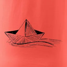 Letná romantika - papierová loďka