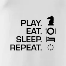 Eat sleep play - šach