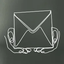 Obálka pôšták jedným ťahom