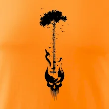 Gitara strom a lebka