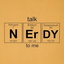 Talk nerdy - periodická tabuľka