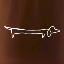 Jazvečík - kreslený