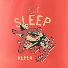 Eat Sleep Fly Repeat letadlo