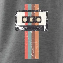 Retro kazeta - pruhy Retro kazeta - pruhy