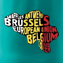 Mapy - názvy miest - Belgicko