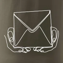 Obálka pôšták jedným ťahom