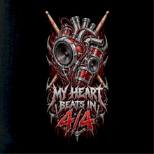 My heart beats in 4-4 mechanické srdce bubeníka