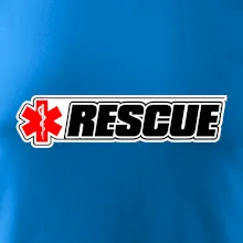 Záchranár rescue kríž červený