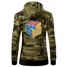 Rubikova kocka kreslená