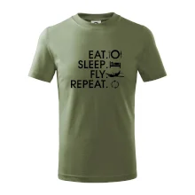 Eat sleep fly repeat Eat sleep fly repeat