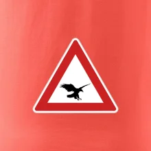 Dopravná značka - Pozor orol Dopravná značka - Pozor orol