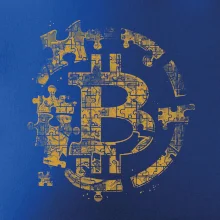 Logo bitcoin puzzle Logo bitcoin puzzle