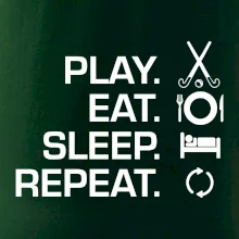 Play eat sleep repeat pozemný hokej