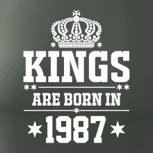 Kings are born in 1987