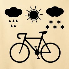 Cyklista za každého počasia