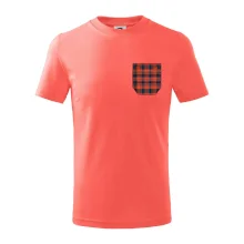 Flanelové triko červené