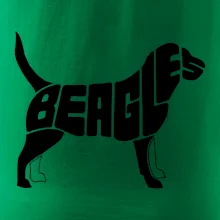 Bígl - nápis v tele Bígl - nápis v tele