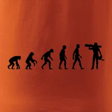 Evolúcia drevorubač - píla a kmeň