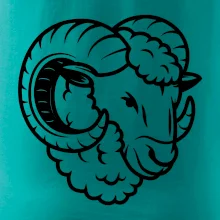 Biela Hlava barana obrys