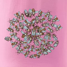 Včelia rodinka kruh (Pecka Design)