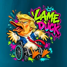 Trump lame duck graffiti