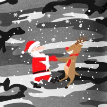 Tancujúci Santa a sob