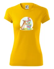 Veľkonočný zajačik tulipány