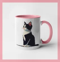 Mourovatá mačka pixel