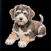 Lagotto romagnolo vyšívaný veľký