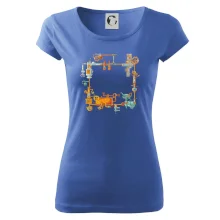 Steampunk farebná zostava