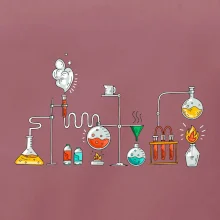 Chemická aparatúra farebná