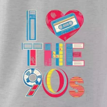 Aj love 90s - srdce a kazeta