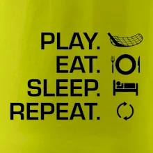 Play Eat Sleep Repeat florbal Play Eat Sleep Repeat florbal