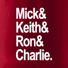 Mick Keith Ron Charlie