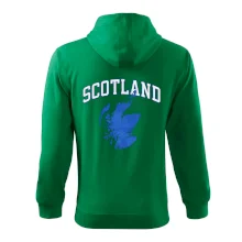 Scotland nápis s mapou Scotland nápis s mapou