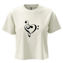 Husľový kľúč srdce