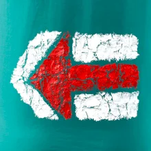 Párová turistická značka  červená