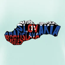 Mapy - názvy miest - Slovensko