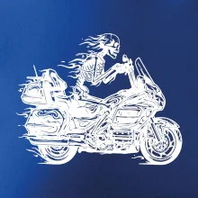Cestovní motorka kostra