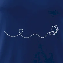 Dráha letu motýľa - vlnovka