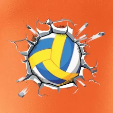 Volejbal lopta v triku